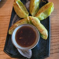Japanische Teigtaschen at NASHI in Fuessen