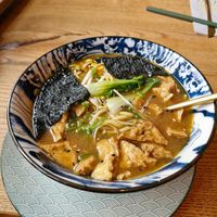 Vegan miso ramen at NASHI in Fuessen