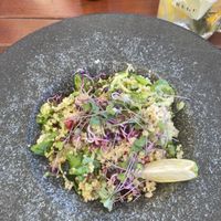 Quinoa salad  at Apátsági Rege Cukrászda in Tihany