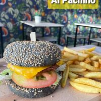 Vegburger di Al Pachino at Al Pachino in Rome