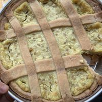 Pastiera napoletana vegan!!!   at Al Pachino in Rome