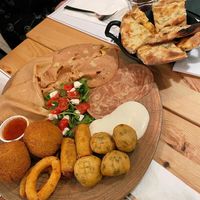 Antipasti vegan board   at Al Pachino in Rome