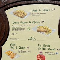 Menu  at Disneyland - Toad Hall Restaurant in Chessy