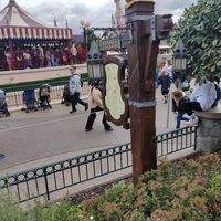 Near the castle at Disneyland - Toad Hall Restaurant in Chessy