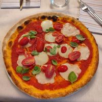 Vegane Pizza at Al Postiglione in Caorle