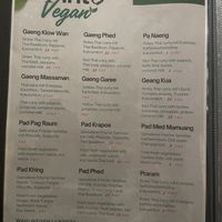 Veganes Menü  at Pinto Thai in Darmstadt
