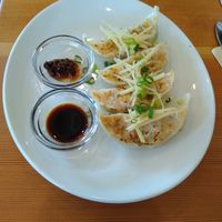 Gyoza at Alishan Park アリサンパーク in Tokyo