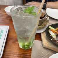 Apple babe drink  at Bà Xã in Ho Chi Minh City