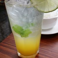 Passion fruit soda at Bà Xã in Ho Chi Minh City