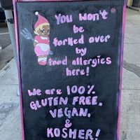 spelled f*ck wrong tho  at Erin McKenna's Bakery in Los Angeles