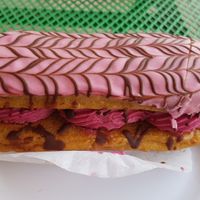 Éclair at Erin McKenna's Bakery in Los Angeles