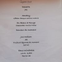 Menum at Le Jardin in Biarritz