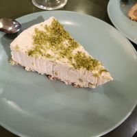 Chefs cake citron vert at Le Jardin in Biarritz