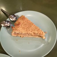 Gâteau basque at Le Jardin in Biarritz