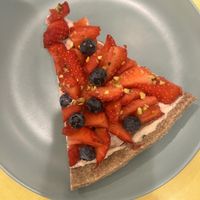 Erdbeerkuchen  at Le Jardin in Biarritz