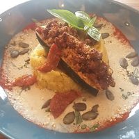 Lovely main course at Le Jardin in Biarritz