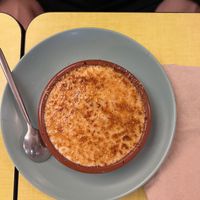 Crème brûlée   at Le Jardin in Biarritz