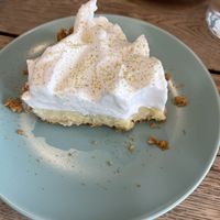 Lime pie  at Le Jardin in Biarritz