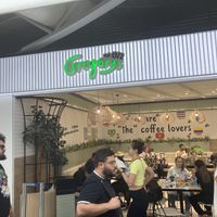 In terminal A at ATH - Gregory's - Departures in Athens