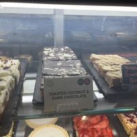 Toasted coconut & dark chocolate   at The Park Café - Hazlehead Park in Aberdeen