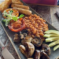 Vegan Breakfast  at Caffe Grey in Bognor Regis