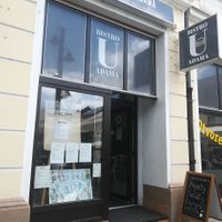 outside at Bistro u Adama in Liptovsky Mikulas