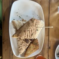 Vegan wrap  at The Butterfly Cabinet in Newcastle Upon Tyne