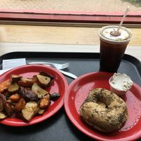  at Bagel Central in Bangor