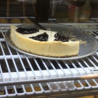 Vegan blueberry cheesecake  at Bagel Central in Bangor