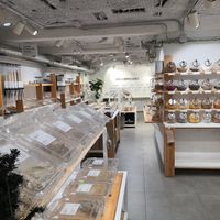 Inside at Yes Future Positive Supermarket in Barcelona