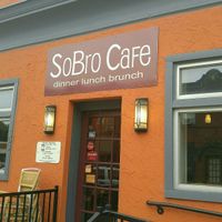 Entrance on 52nd at Sobro Cafe in Indianapolis