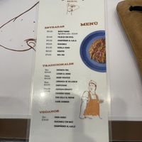 Food menu  at Taqueria De La Union in Merida