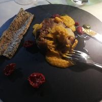 Zuccotto di melanzane, ripieno di verdure at Anima & Cuore in Galatina