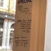 Specials Feb 2024  at Sonny's Coffee & Kitchen at Pop Recs in Sunderland