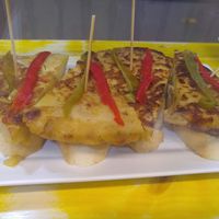 Vegan tortilla de patata at Topa in Bilbao