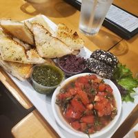 Bruschetta at Seva in Detroit