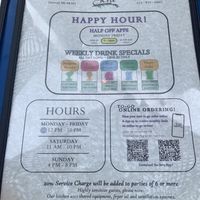 menu 7  at Seva in Detroit