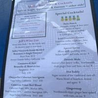 menu 8  at Seva in Detroit