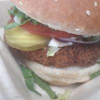 Fishless filet at Veggie Grill by Next Level in Beaverton