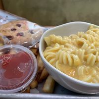 Mac and cheese kids meal   at Veggie Grill by Next Level in Beaverton