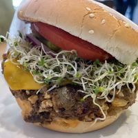 Ultimate Veggie Burger  at Veggie Grill by Next Level in Beaverton