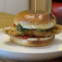 Pesto Chik’n Parm  at Veggie Grill by Next Level in Beaverton