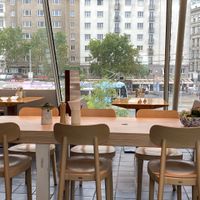 View towards the cityy  at Motto am Fluss in Vienna