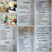 Speisekarte  at Weinparadies Fries in Zoebing