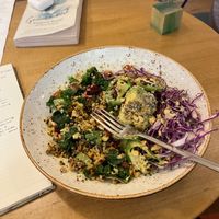   at Life Alive Organic Cafe in Cambridge