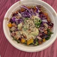 To go Buddha bowl  at Life Alive Organic Cafe in Cambridge