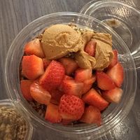 Pb & J açaí bowl  at Life Alive Organic Cafe in Cambridge