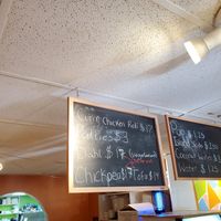 Menu at Coral's Caribbean Cuisine in Wiarton