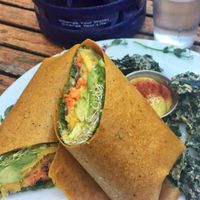Mango Curry Coconut Wrap at PEACE PIES in Encinitas