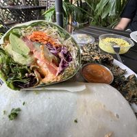 Buffalo wrap   at PEACE PIES in Encinitas